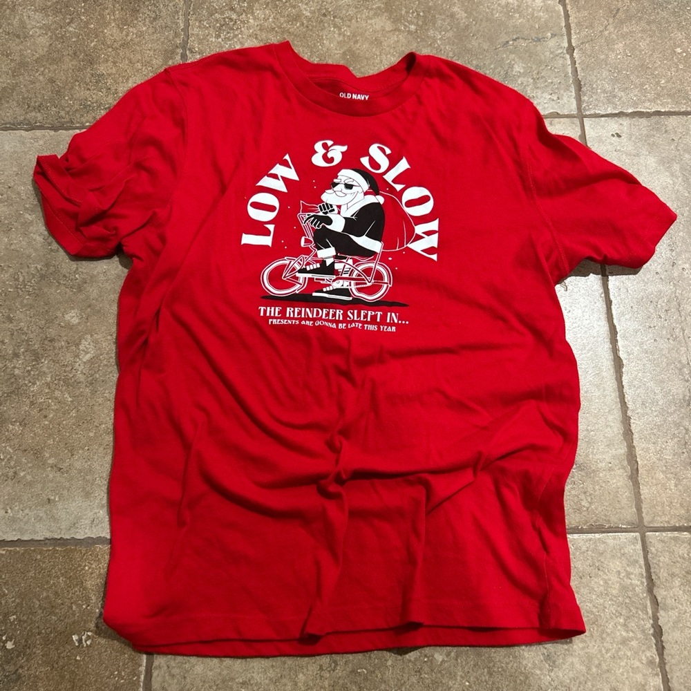 Red Christmas shirt